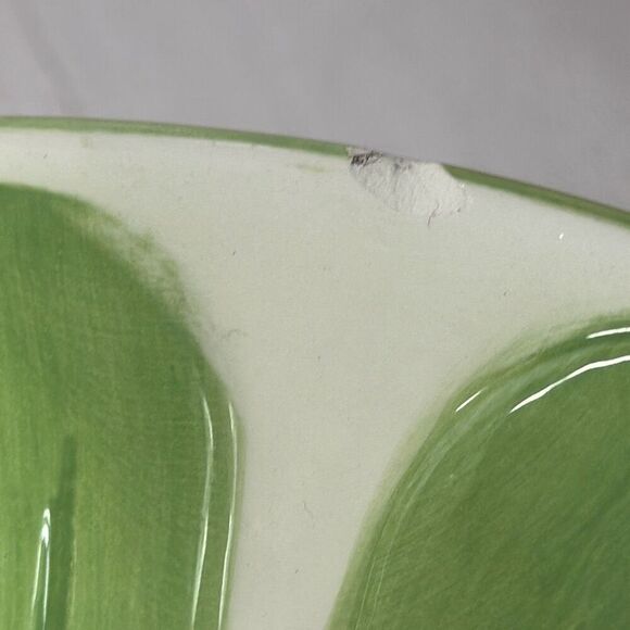 Pier 1 Imports Citrus Earthenware Serving Bowl & 2 Bowls Set Lemon Lime - Picture 8 of 8